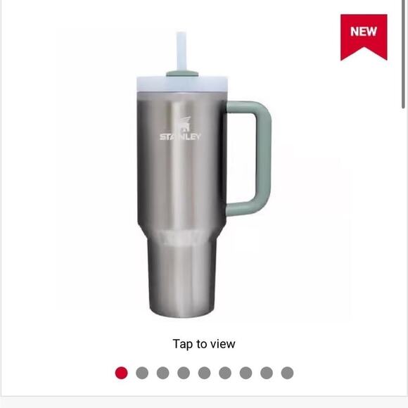 THE QUENCHER H2.0 FLOWSTATE™ TUMBLER | 40 OZ Stanley Shale - Picture 1 of 3